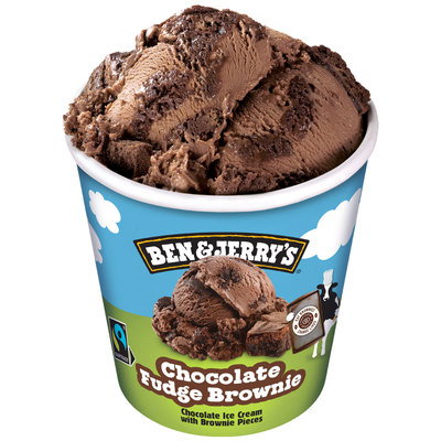 Ben & Jerry's Chocolate Fudge Brownie Ice Cream, 465ml