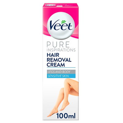 Veet Pure Inspiration Hair Removal Cream Sensitive, 100ml