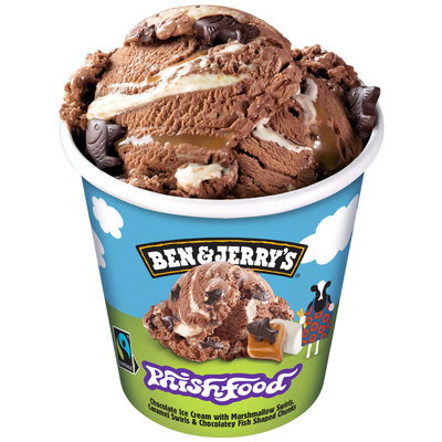 Ben & Jerry's Phish Food Ice Cream, 465ml