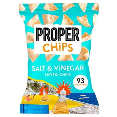 PROPERCHIPS Salt & Vinegar Chips, 85g