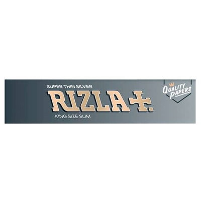 Rizla King Size Slim Rolling Papers Silver, 32 pc