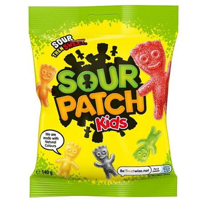 Sour Patch Kids Original Bag Sweets, 105g