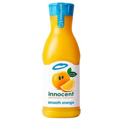 Innocent Orange Juice Smooth, 900ml