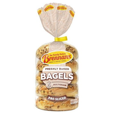Brennans Multigrain Bagels, 5pk