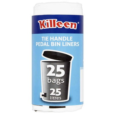 Killeen Pedal Bin Liners 25L, 25pk