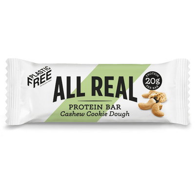 All Real Nutrition Cashew Cookie Dough Protein Bar, 60g