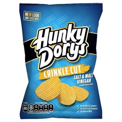 Hunky Dory Salt & Vinegar Crisps, 37g