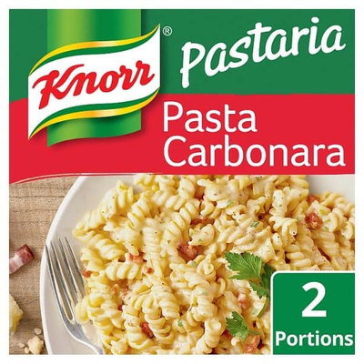 Knorr Pastaria Pasta Carbonara Ready Meal, 155g