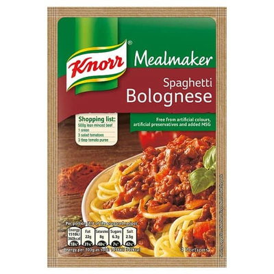 Knorr Mealmaker Spaghetti Bolognese, 47g
