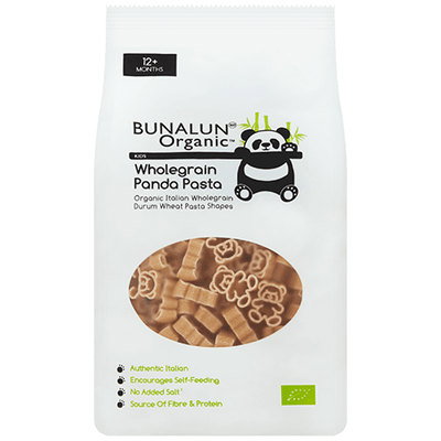 Bunalun Organic Kids Wholegrain Panda Pasta, 250g