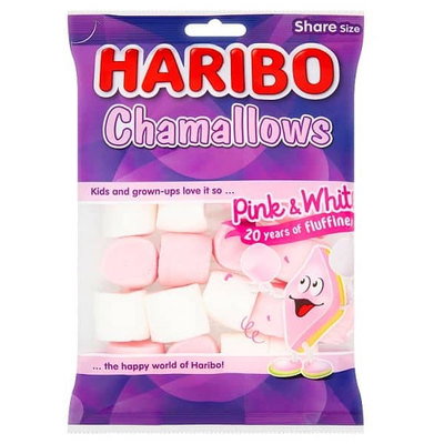 Haribo Chamallows Marshmallow Sweets, 140g