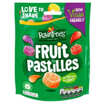 Rowntrees Fruit Pastilles Sweets, 143g