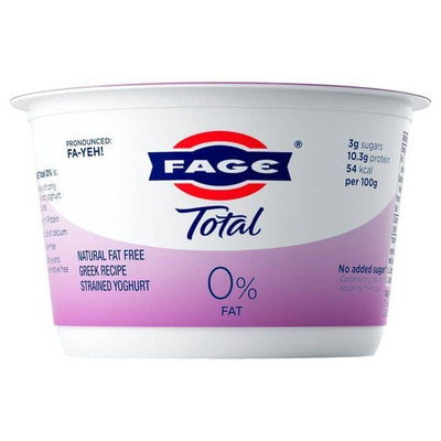 Fage Total Greek Yoghurt 0% Fat, 450g
