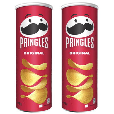 Pringles Original Crisps, 2 x 165g