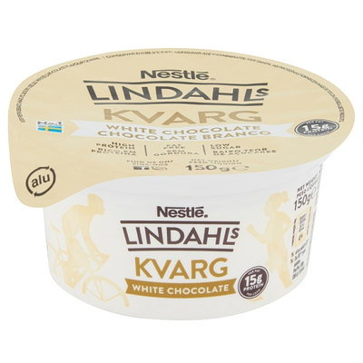 Lindahls Kvarg White Chocolate Yoghurt, 150g