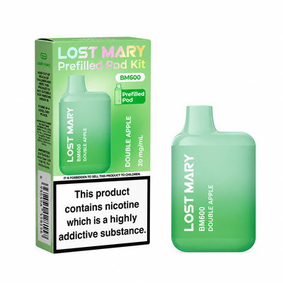 Lost Mary BM600 Double Apple Vape 20mg
