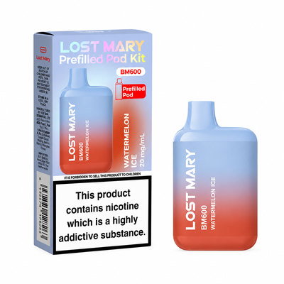 Lost Mary BM600 Watermelon Ice Vape 20mg