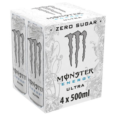 Monster Energy Ultra Zero, 4pk