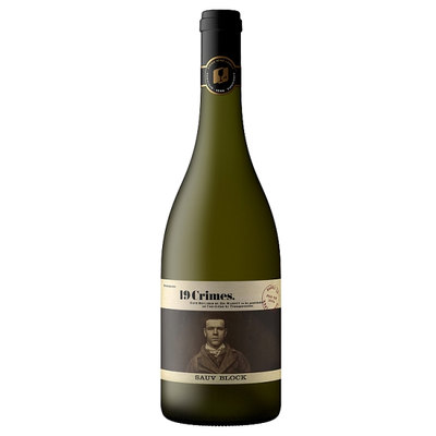 19 Crimes, Sauvignon Blanc White Wine, Australia, 750ml