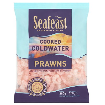 Seafeast Cold Water Prawns, 280g