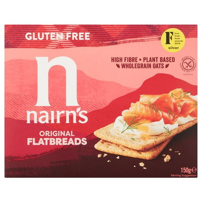 Nairns Original Flatbreads, Gluten Free, 150g