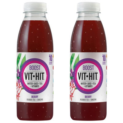 Vit Hit Berry Boost, 2 x 500ml