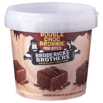 Brodericks Double Chocolate Brownie Tub, 162g