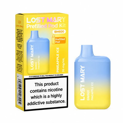 Lost Mary BM600 Pineapple Ice Vape 20mg