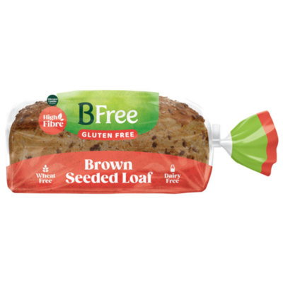 BFree Gluten Free & Wheat Free Sliced Soft Brown Seeded Loaf, 400g