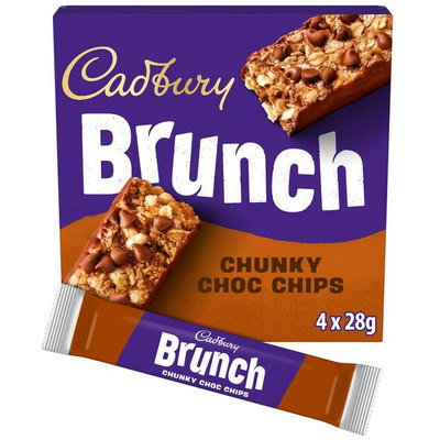 Cadbury Brunch Bar Chocolate, 4pk