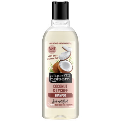 Alberto Balsam Coconut & Lychee Shampoo, 300ml