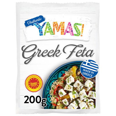 Yamas Greek Pre-Pack Feta DOP, 200g