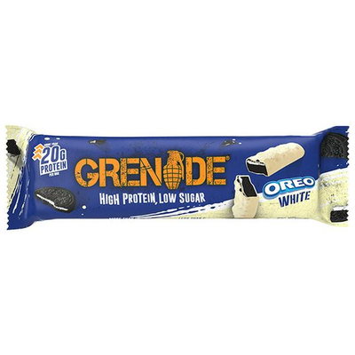 Grenade Oreo White Chocolate Protein Bar, 60g