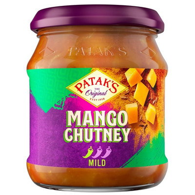 Patak's Mild Mango Chutney, 340g