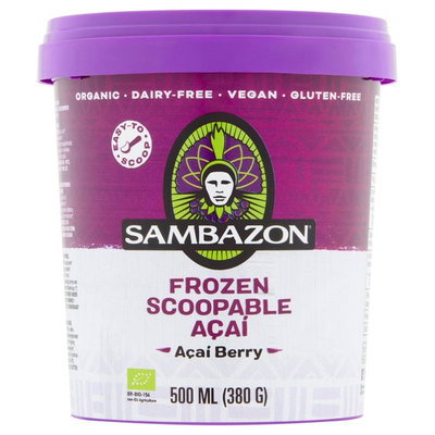 Sambazon Organic Scoopable Acai Sorbet, 500ml